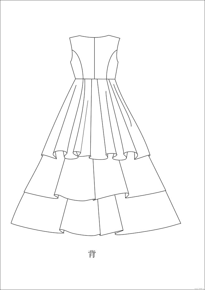服裝款式圖結(jié)構(gòu)圖冊 女裝設(shè)計(jì)中的結(jié)構(gòu)要素與設(shè)計(jì)實(shí)踐